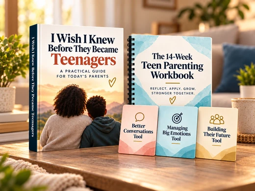 The I Wish I Knew Before They Became Teenagers main guide and companion workbook