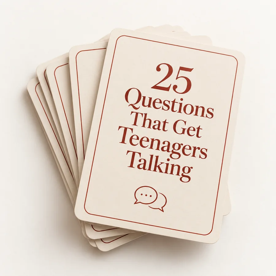 25 Questions That Get Teenagers Talking