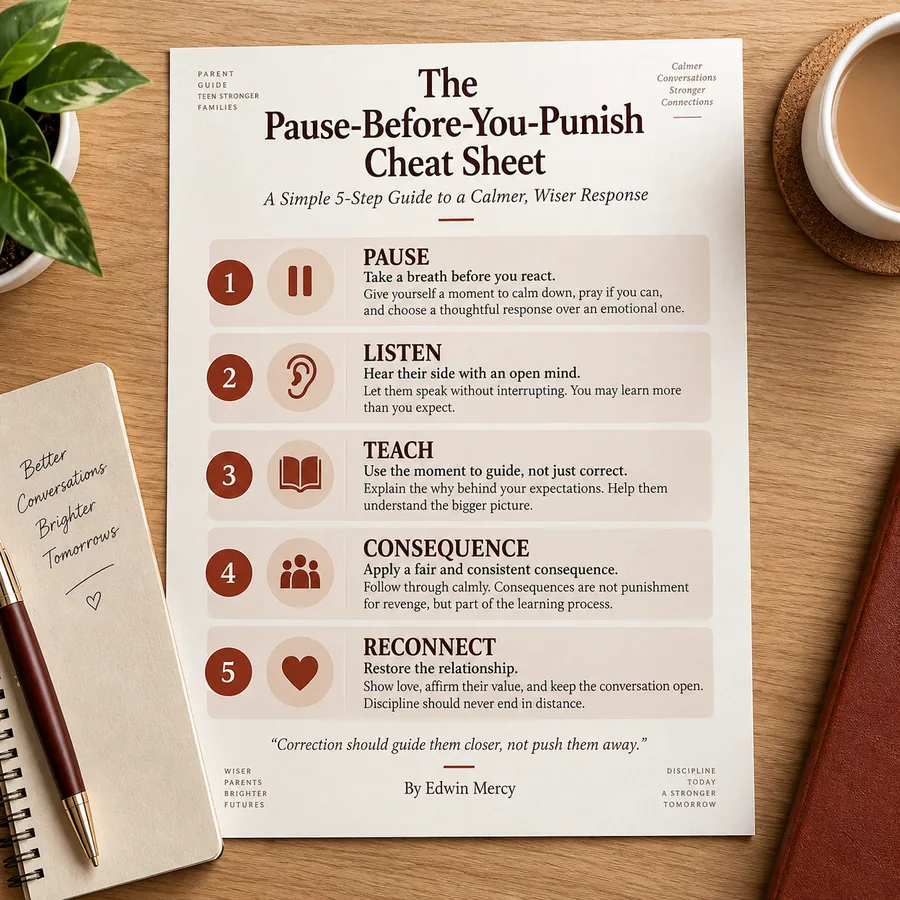 The Pause-Before-You-Punish Cheat Sheet